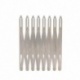 Jauge Extensible Boutonniere Coloris Argent 