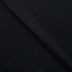 Tissu Gabardine Coton Ricardo Noir 