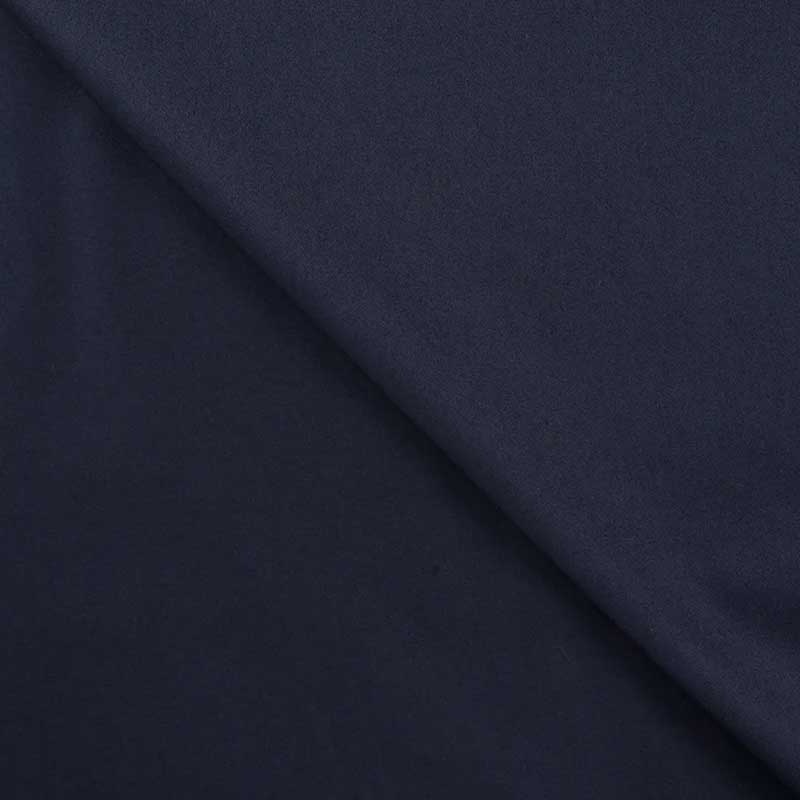 Tissu Gabardine Coton Ricardo Bleu Marine 