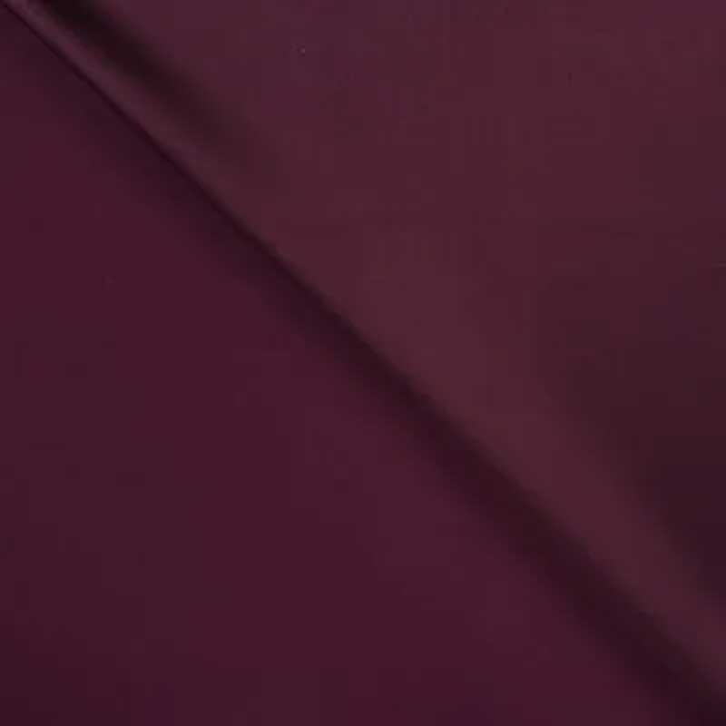 Tissu Viscose Satin Lie de Vin 