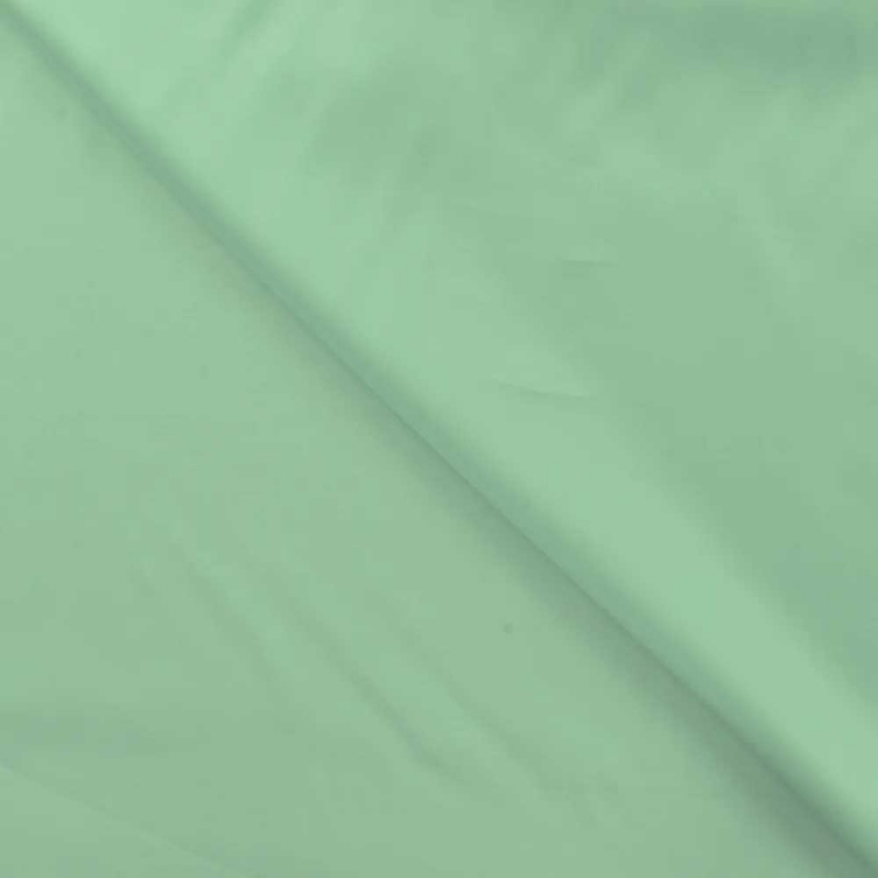 Tissu Viscose Satin Menthe Clair 