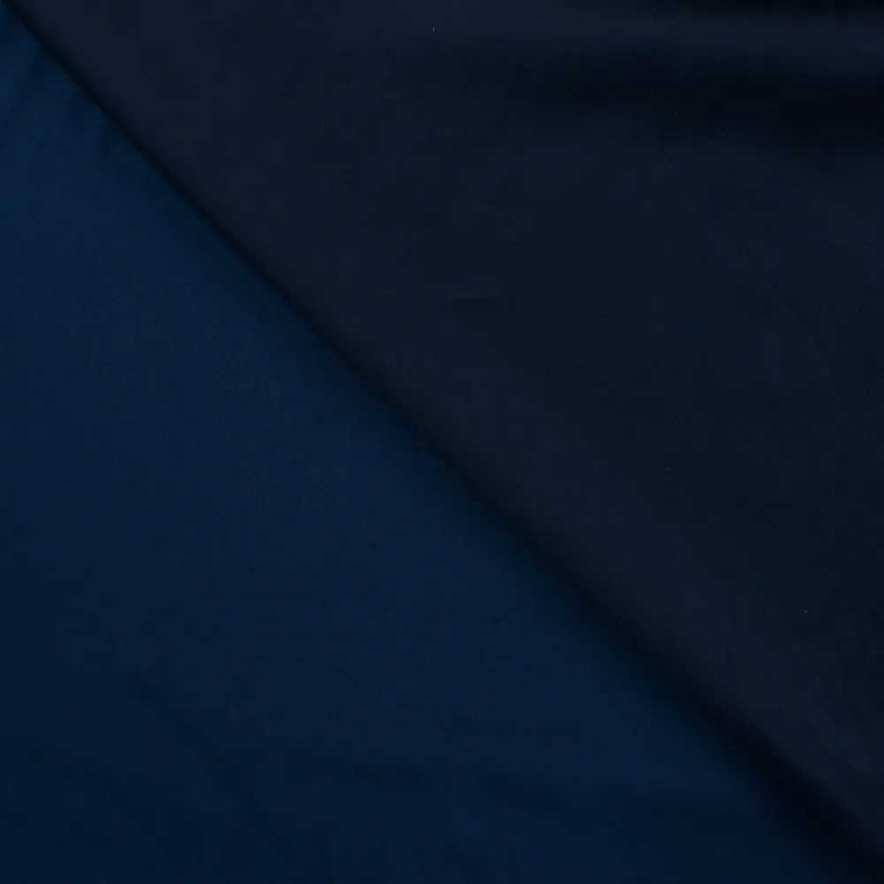 Tissu Viscose Satin Bleu Marine 