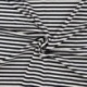 Tissu Viscose Elasthanne Rayure Marine 5mm 