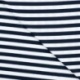 Tissu Viscose Elasthanne Rayure Marine 10mm 