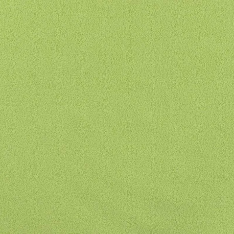 Tissu Molleton Eponge Citron Vert
