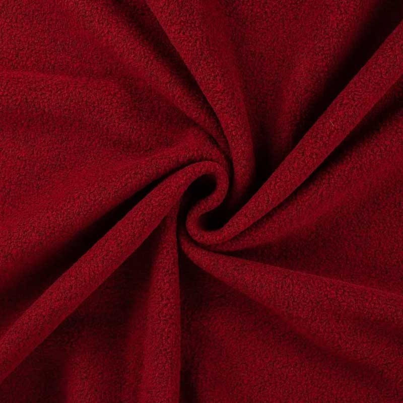 Bonnet Polaire Rouge Foncé – Fait Main – Chaud – Taille Unique – NEUF