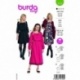 Patron Burda 5772 Robe 34- 48