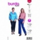 Patron Burda 5780 Blouse 36- 48