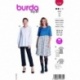 Patron Burda 5795 Robe et Tunique 36- 46 