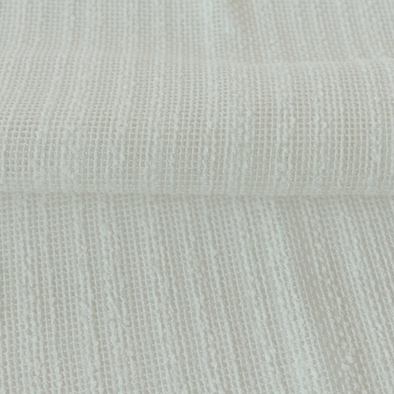 Tissu Zoe Filet Maille Lourde Beige 