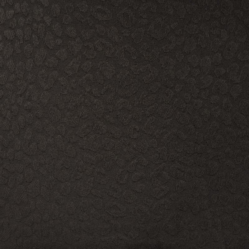 Tissu Jersey Imprimé Léopard Noir 