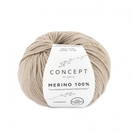 Pelote de laine Katia Merino 100%