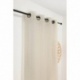 Tissu Etamine Kelsch Carreaux Ecru