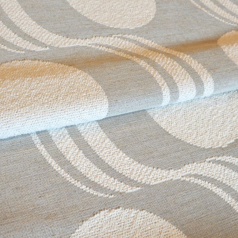 Tissu Jacquard Bouclette Vagy Cercle 