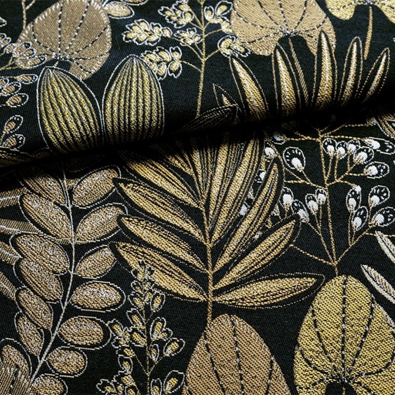 Tissu Jacquard Milano Ocre