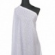 Tissu Broderie Anglaise Flor Blanc