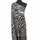 Tissu Viscose Fluide stretch Imprimée Zebre 