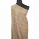 Tissu Twill Stretch Lourd Carreaux Noir et marron