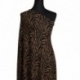 Tissu Jersey Imprimé Zèbre Fond Camel