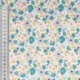 Tissu Coton Imprimé Melania Bleu 