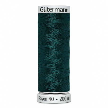 Fil Gutermann Fil à Broder Epaisseur Rayon 40 - 200m 