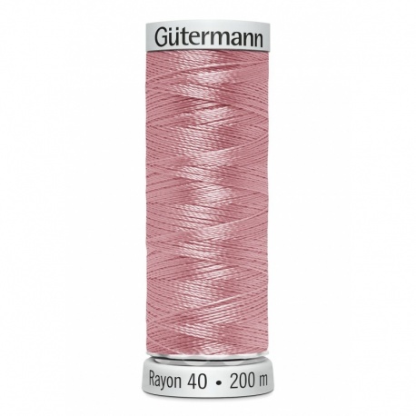 Fil Gutermann Fil à Broder Epaisseur Rayon 40 - 200m 