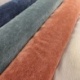 Tissu Rouen Aspect Velours Texturé Ecru 