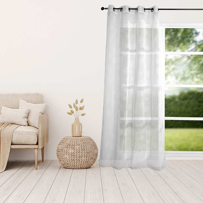 Rideau neptune 140x240cm  Blanc - 
