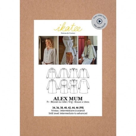 Patron Ikatee Alex - Blouse Et Robe Femme