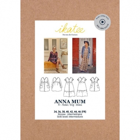 Patron Ikatee Anna - Robe Femme