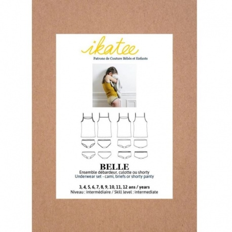 Patron Ikatee Belle Kids - Sous Vetement Enfant