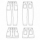 Patron Ikatee Berlin - Pantalon Et Short Femme