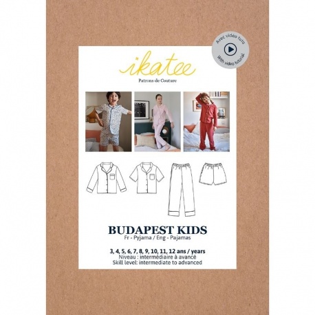 Patron Ikatee Budapest Kids - Pyjama Enfant