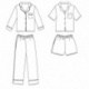 Patron Ikatee Budapest Kids - Pyjama Enfant