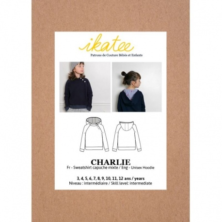 Patron Ikatee Charlie Kids - Sweat Enfant