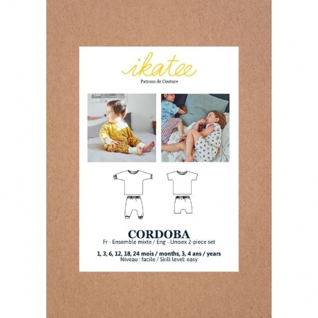 Patron Ikatee Cordoba - Pyjama Bebe