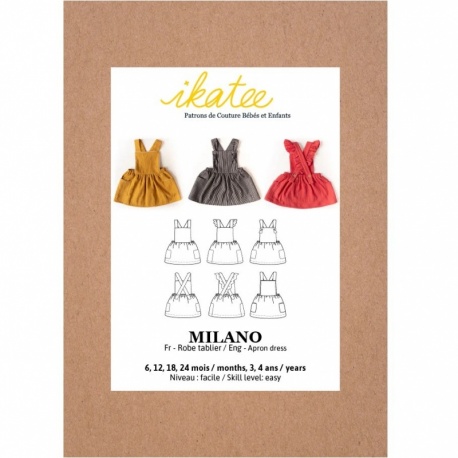 Patron Ikatee Milano - Robe Bebe