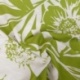 Tissu Rayonne Imprimée Feuille Vert 