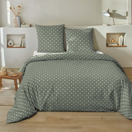 Parure H.couette Pois Simba 57fils/cm²