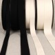 Elastique coton tissé