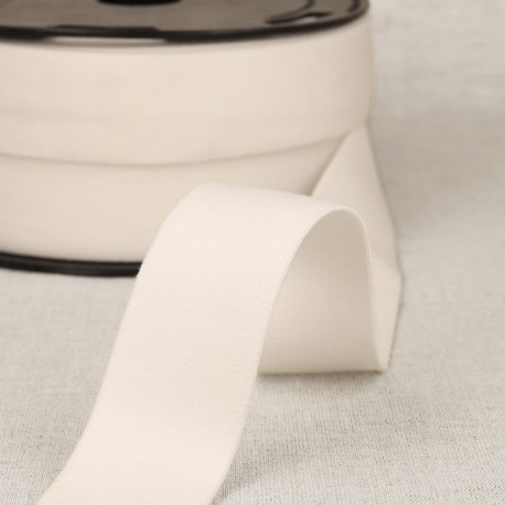 Elastique coton tissé