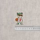 S ecusson chat ado - Basketteur