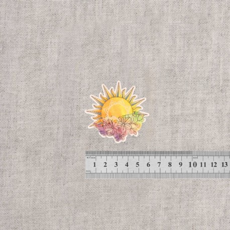 M ecusson mystique pastel - Soleil