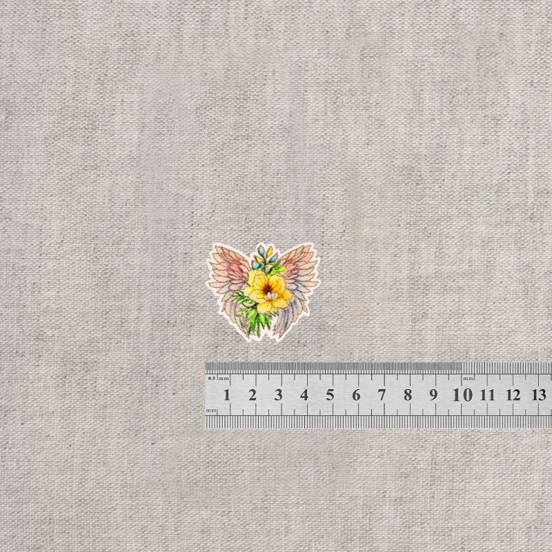 M ecusson mystique pastel - Fleurs