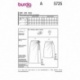 Patron 5725 Burda Jupe 36-46