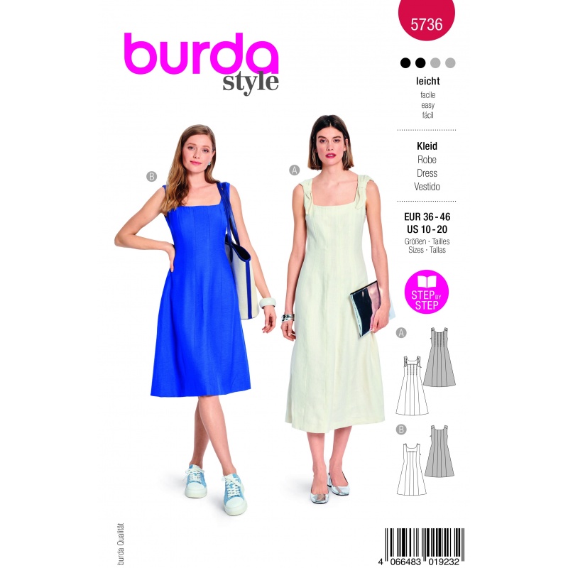 Patron 5736 Burda Robe 36-46