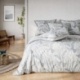 Parure Housse de Couette Imprimée Brad 57fils/cm²