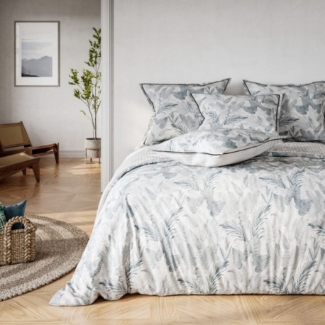 Parure Housse de Couette Imprimée Brad 57fils/cm²