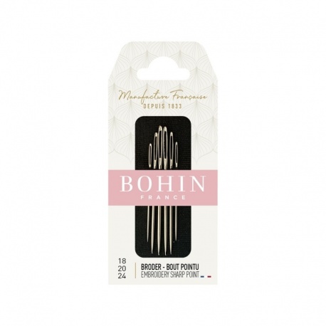 Bohin - Aiguille Broderie/canevas Assortiment 18/20/24