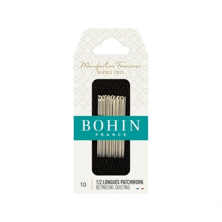 Bohin - Aiguille à Coudre Demi Long A1/2f N° 10 
